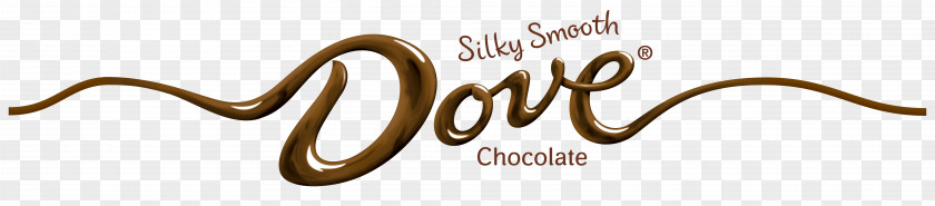 Chocolate Dove Brand Dark Logo PNG