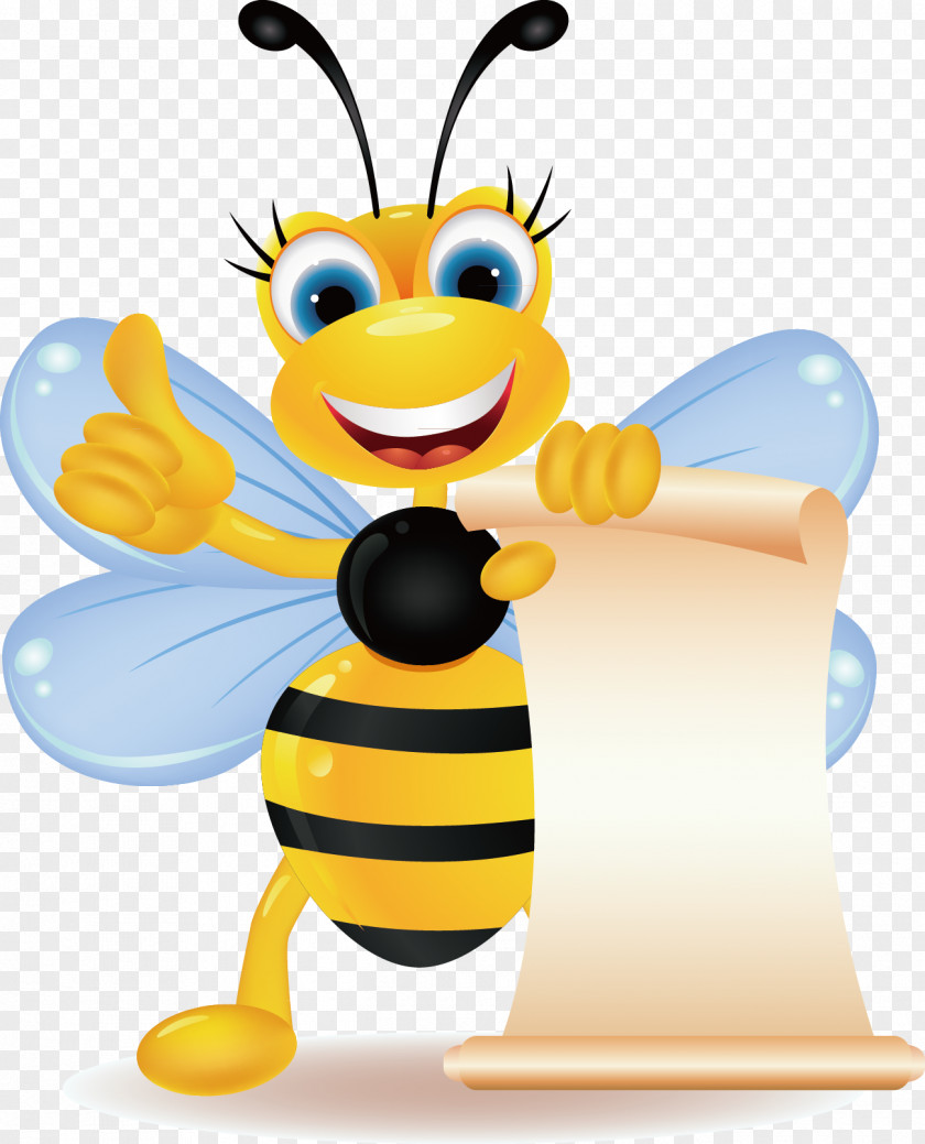 Command Bee Cartoon Royalty-free Clip Art PNG