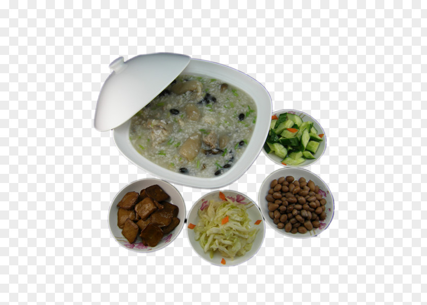 Delicious Breakfast Congee Indian Cuisine Chinese Salted Duck Egg PNG