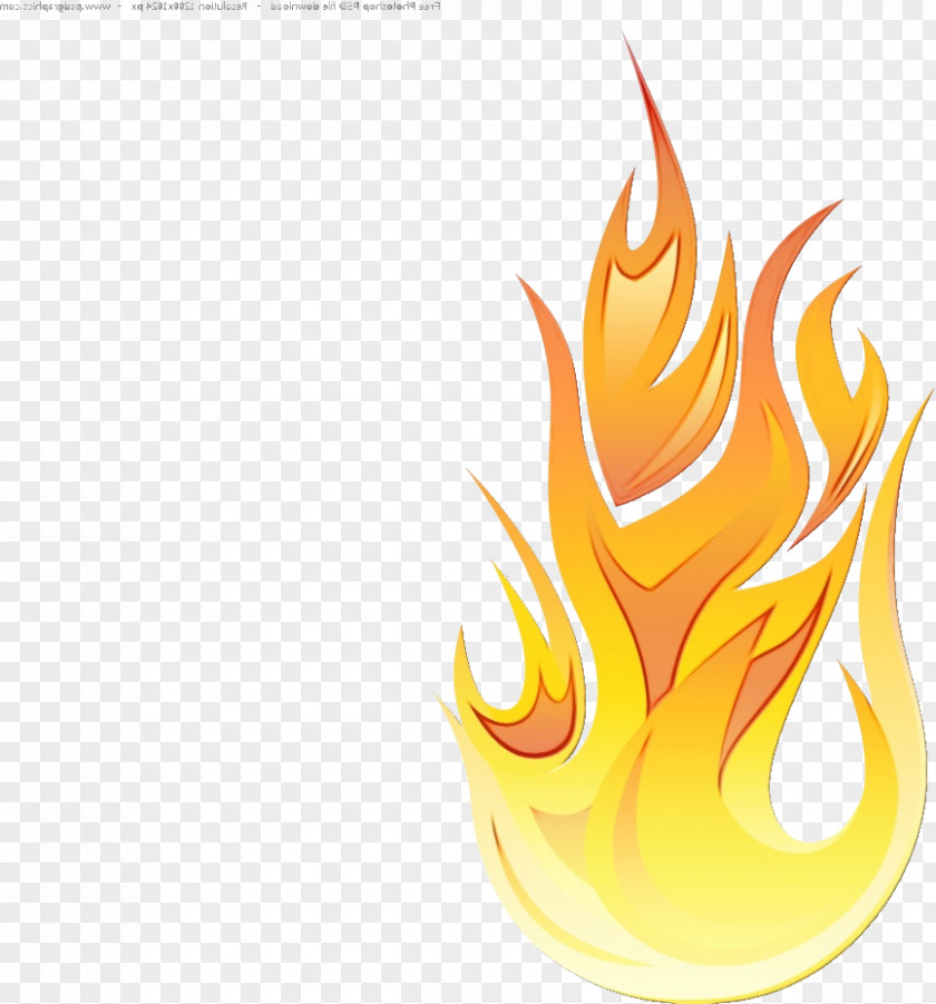 Fire Yellow Flame Clip Art PNG
