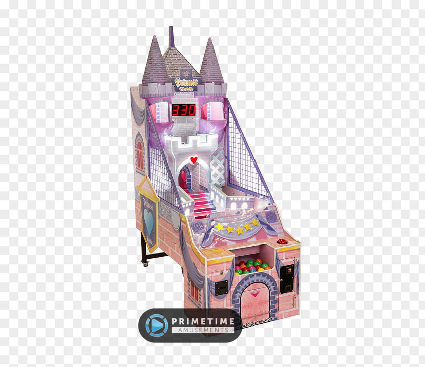 Princess Castle Redemption Game Amusement Arcade Video PNG