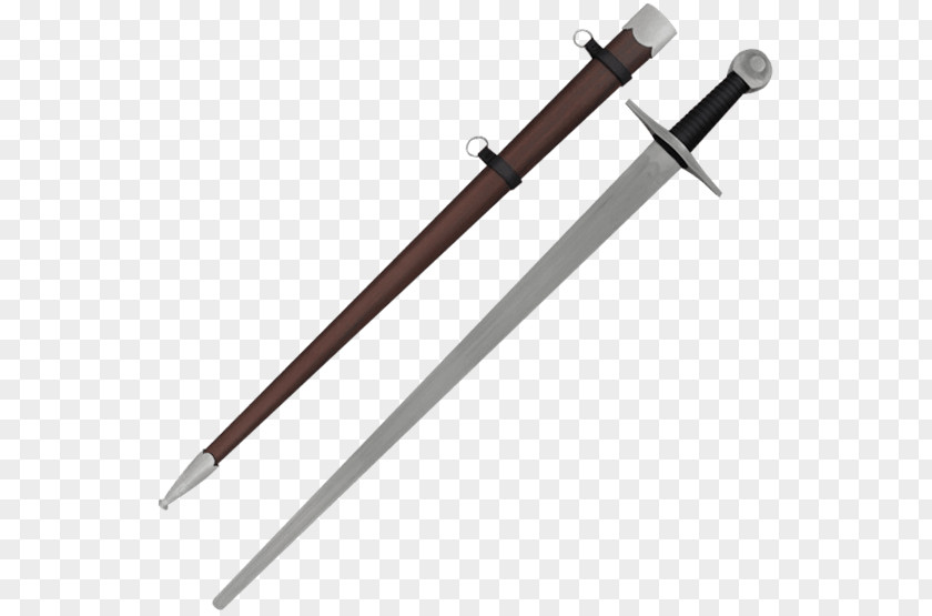 Single-handedly Middle Ages Knightly Sword Weapon PNG