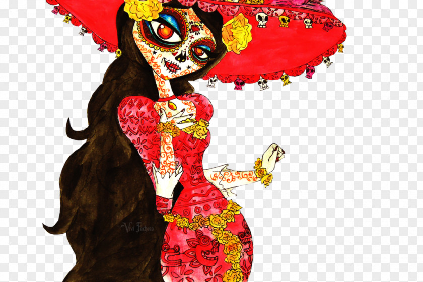 Book La Calavera Catrina Death Character PNG