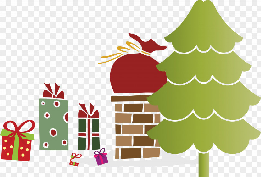 Christmas Tree Gifts PNG
