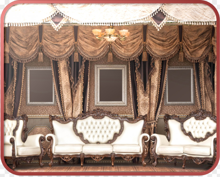 Curtains Table Room Vintage Clothing Interior Design Services Wallpaper PNG