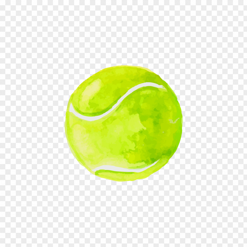 Green Tennis Ball Icon PNG