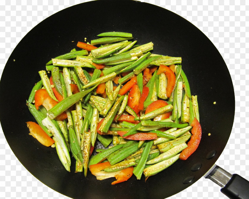 Khana Okra Green Bean Vegetarian Cuisine Dietary Fiber Vegetable PNG