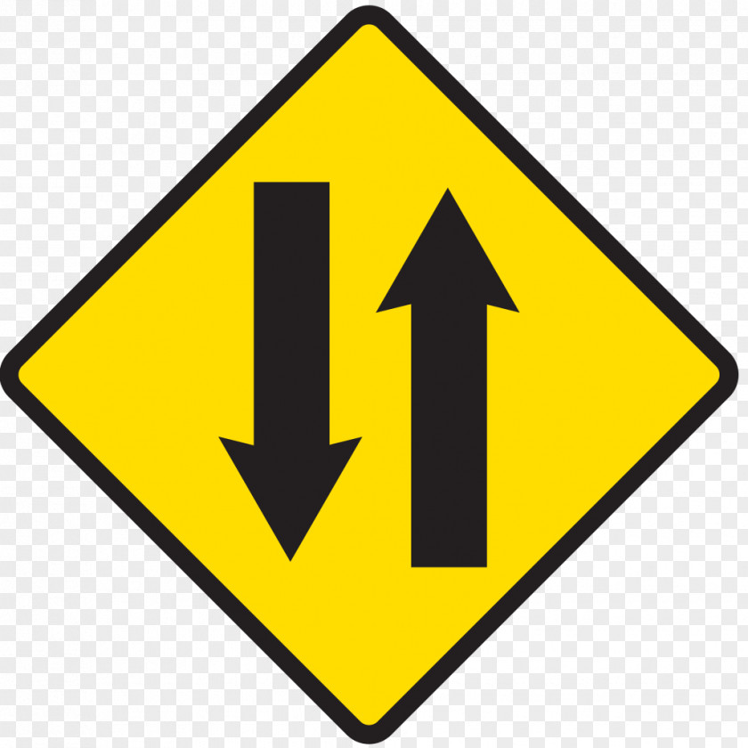 Road Traffic Sign One-way PNG