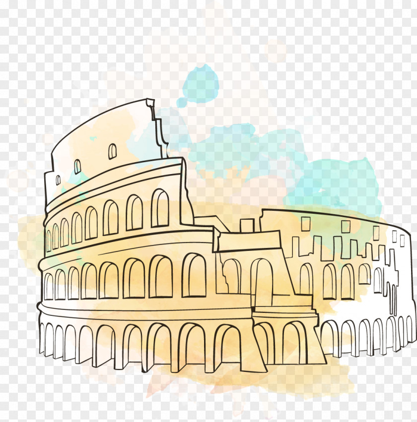 Roman Colosseum Travel Euclidean Vector Resort PNG