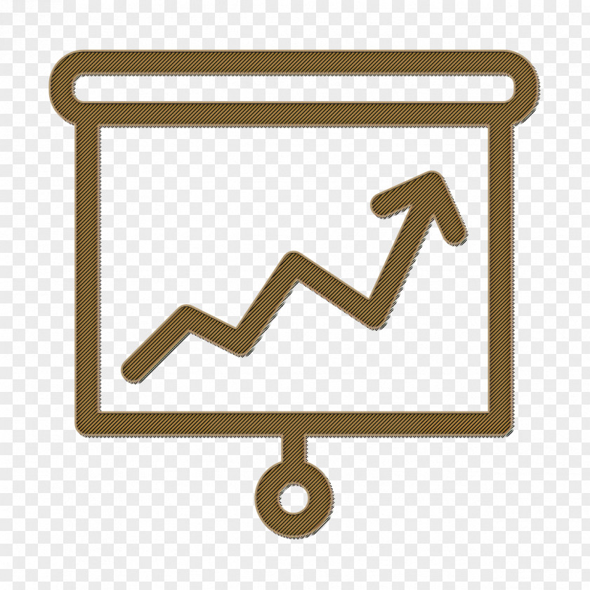 Startup And New Business Line Icon Graph Analyze PNG
