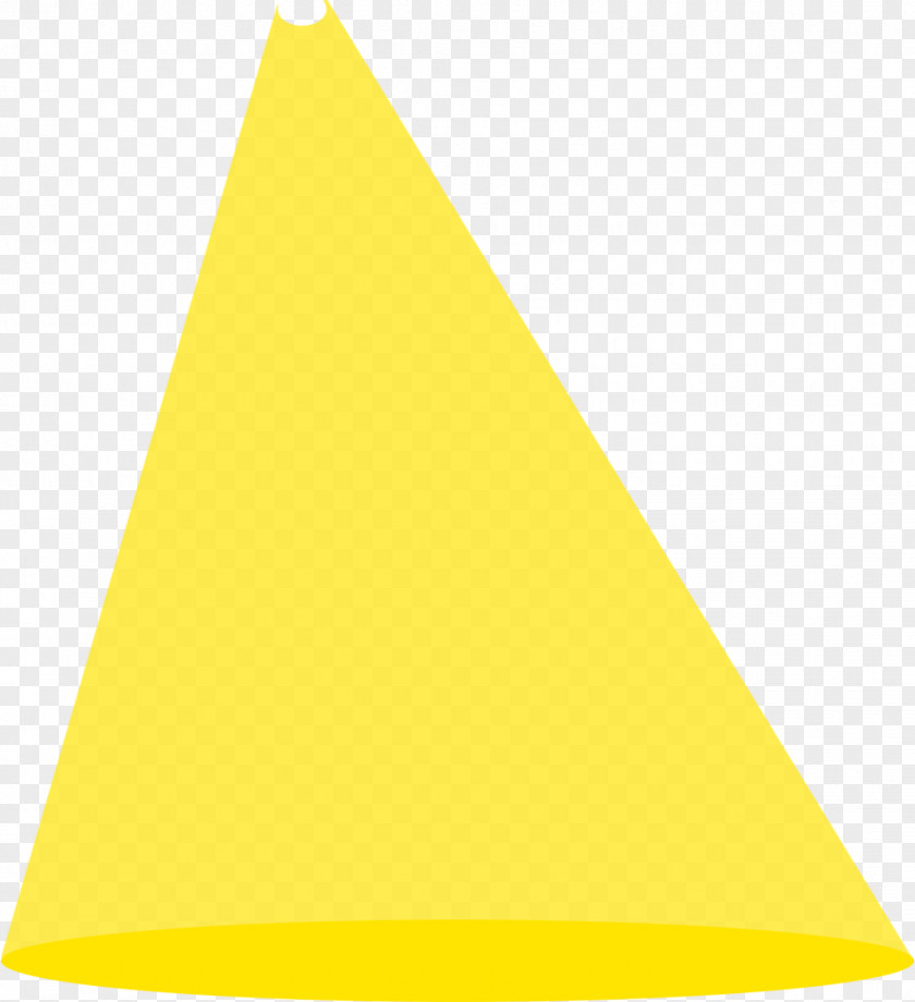 Yellow Light Exposure Triangle Font PNG