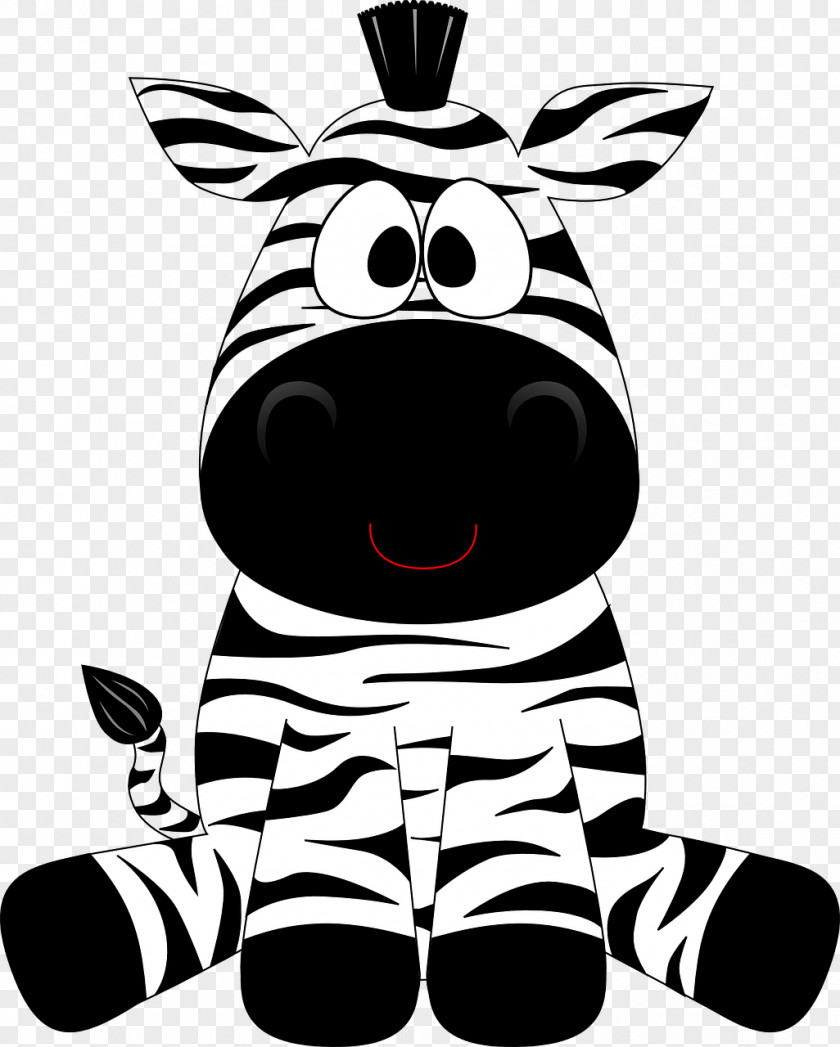 Zebra Face T-shirt Cartoon Clip Art PNG