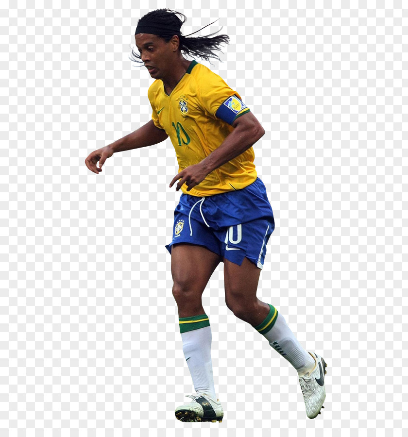 Football Brazil National Team Jersey Sport Player PNG