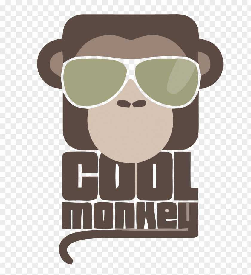 Glasses Gorilla Logo Monkey Ape PNG