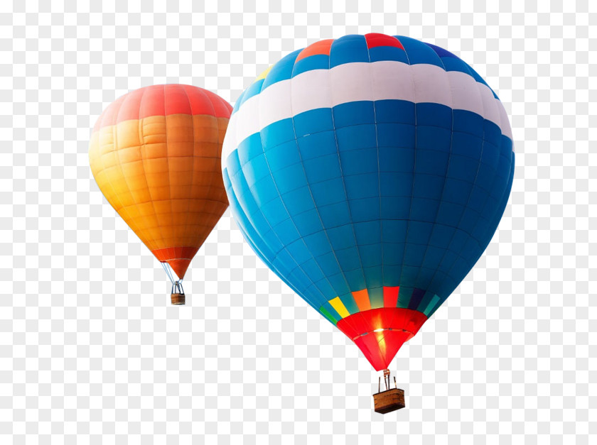 Hot Air Balloon Flight 4K Resolution Mockup PNG