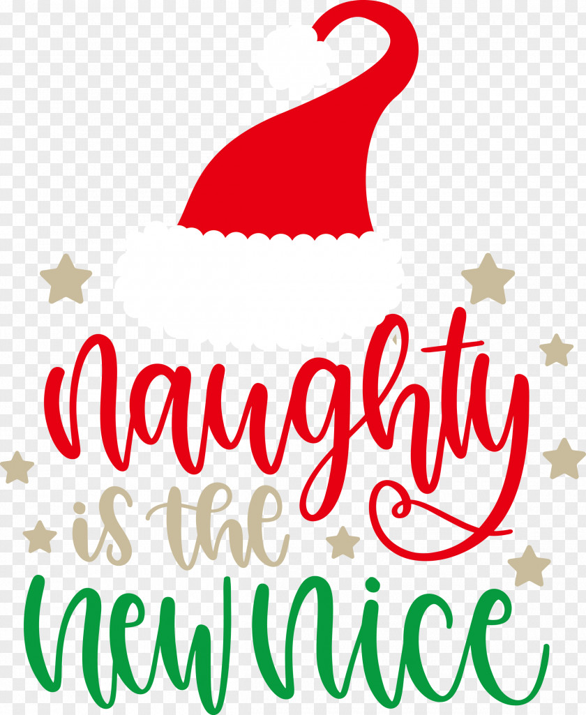 Naughty Is The New Nice Christmas PNG