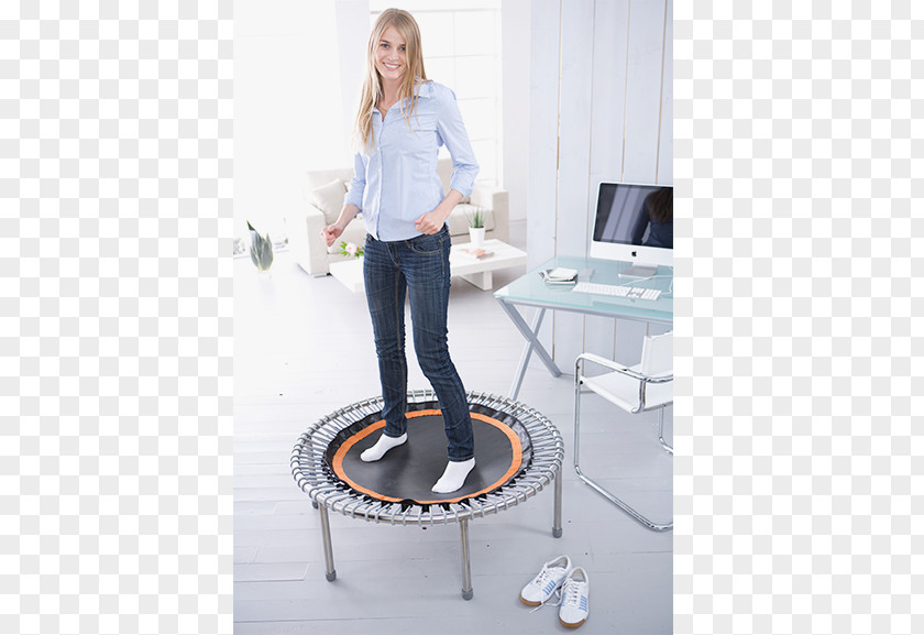 Office Stress Trampoline Trampette Jumping Health Exercise PNG