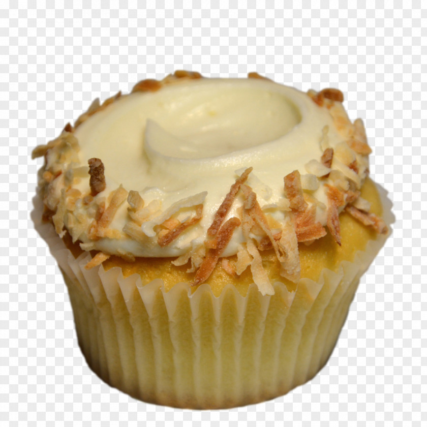 Coconut Butter Cupcake Frosting & Icing American Muffins Buttercream Baking PNG