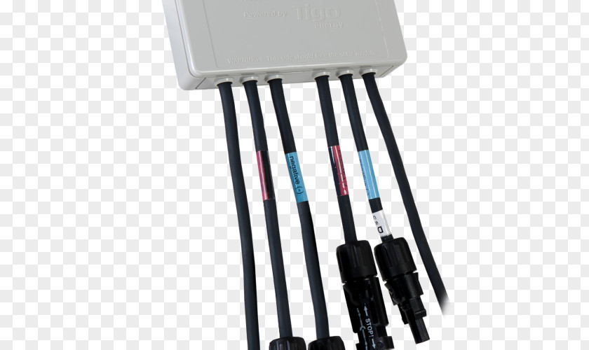 Energy Electrical Cable Power Optimizer MC4 Connector Tigo Solar Panels PNG