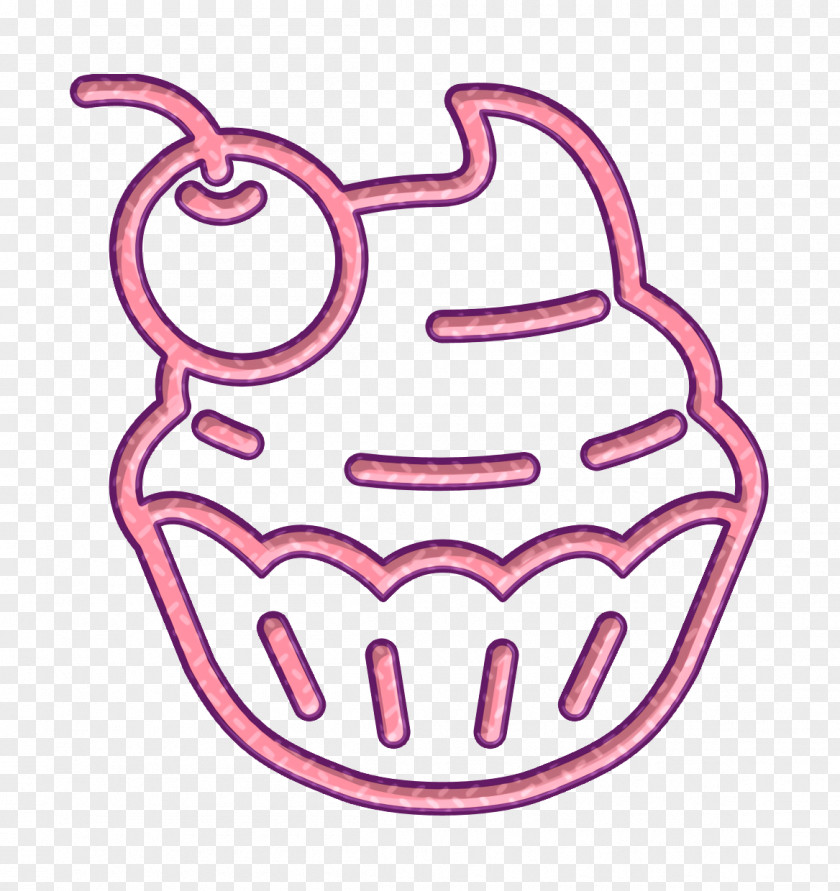Gastronomy Icon Cupcake Muffin PNG