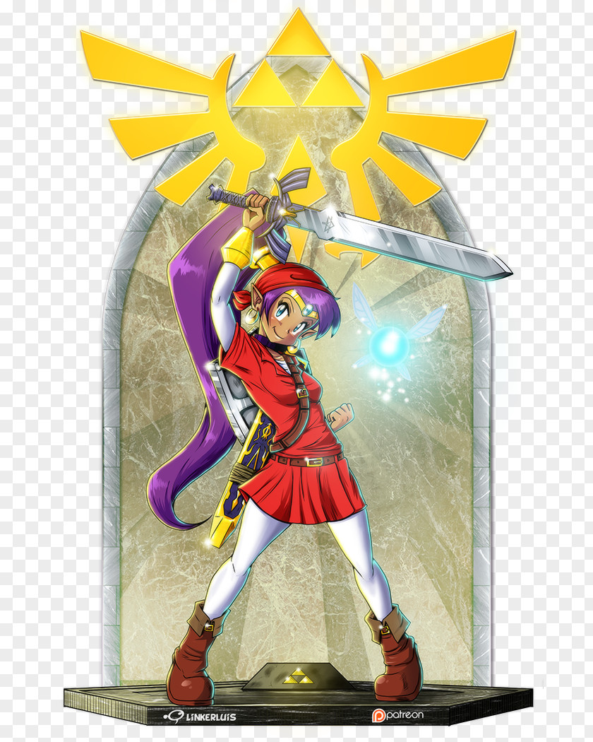 Shantae: Half-Genie Hero Shantae And The Pirate's Curse Link Video Game Fan Art PNG