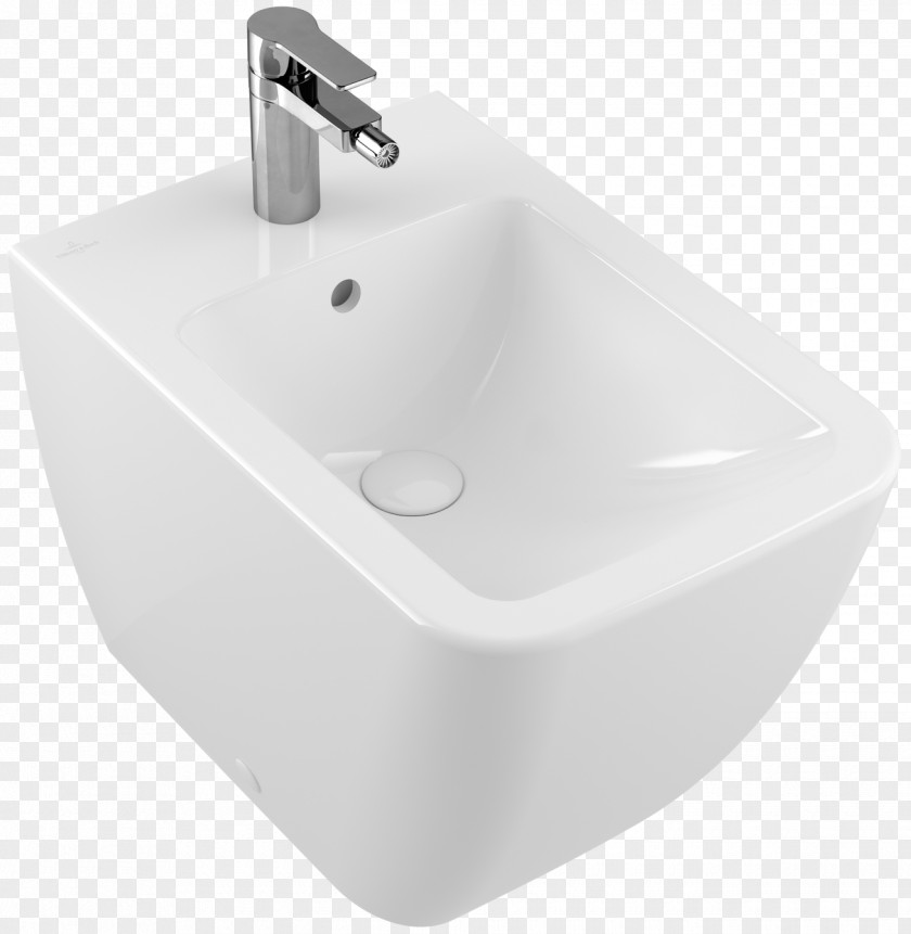 Bidet Villeroy & Boch Ceramic Toilet Bathroom PNG