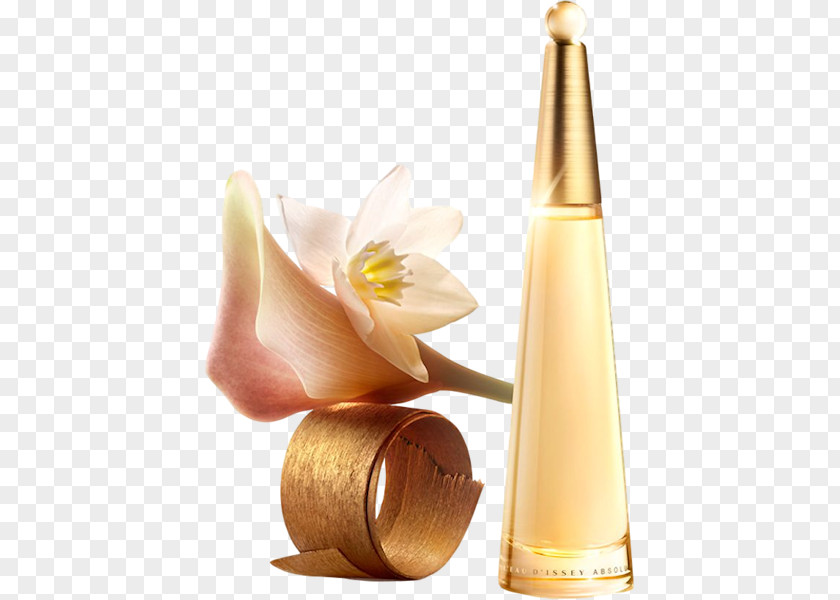 Perfume Bottles And Flowers Leau DIssey Absolute Eau De Toilette Note PNG