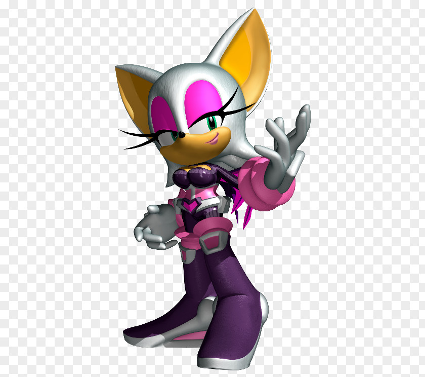 Rouge The Bat Sonic Heroes Generations Free Riders Adventure 2 PNG
