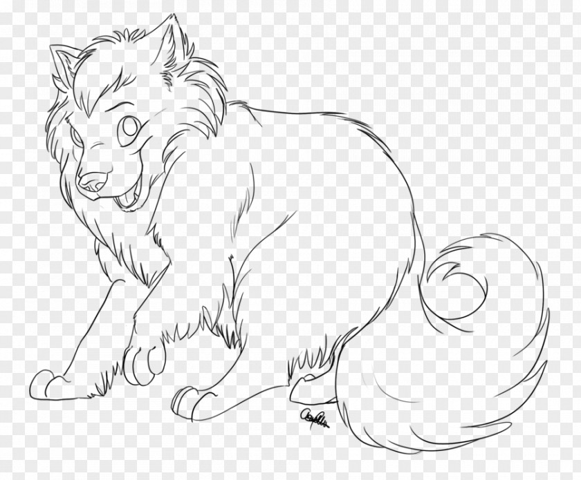 Dog Line Art Whiskers Lion Drawing PNG