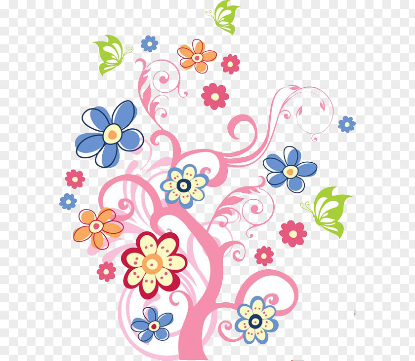 Floral Decoration Flower Graphic Arts Clip Art PNG
