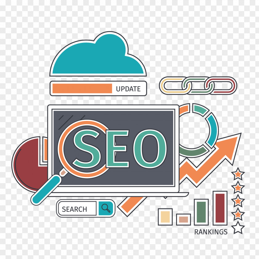 SEO Internet Business Icon Picture Search Engine Optimization Stock Illustration PNG