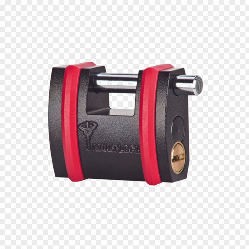 Single Cylinder Padlock Mul-T-Lock Shackle Key PNG