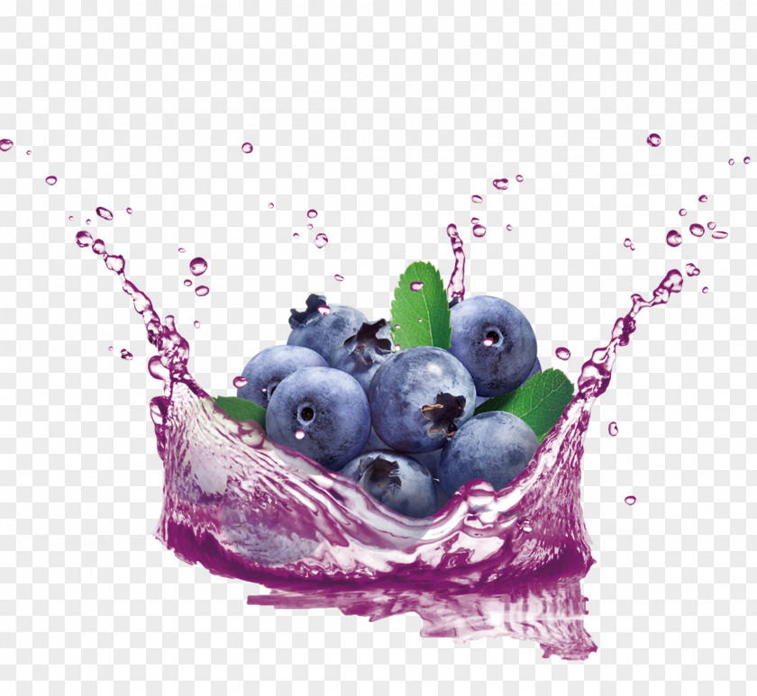 Taobao Beautiful Blueberry Fruit Skin Spray Juice PNG