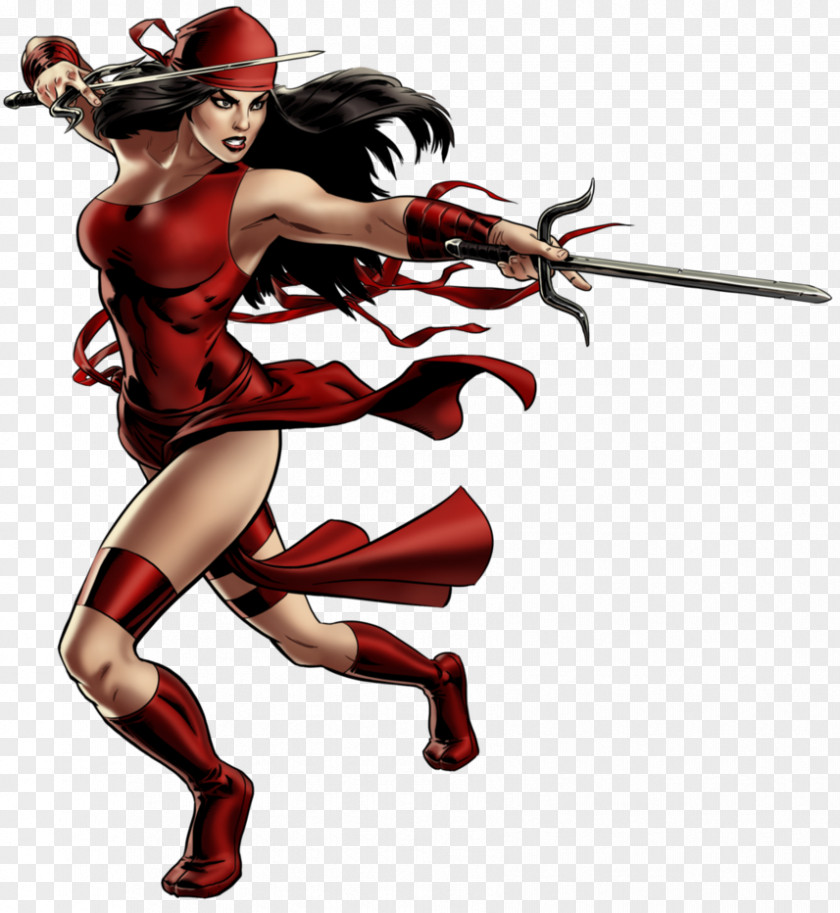 Daredevil Elektra Punisher Marvel Comics PNG