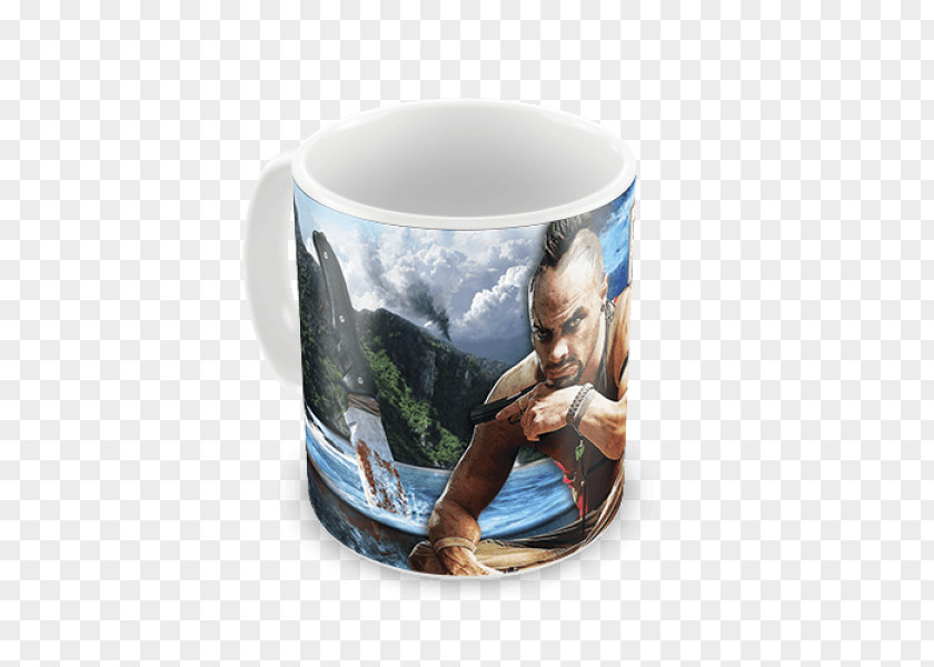 Far Cry Coffee Cup Mug Ceramic Plastic Porcelain PNG
