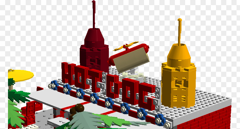 Hotdog Cart LEGO Toy Block City PNG