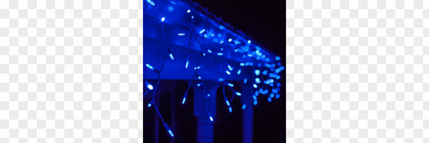 Icicles Light-emitting Diode Blue Lighting Christmas Lights PNG