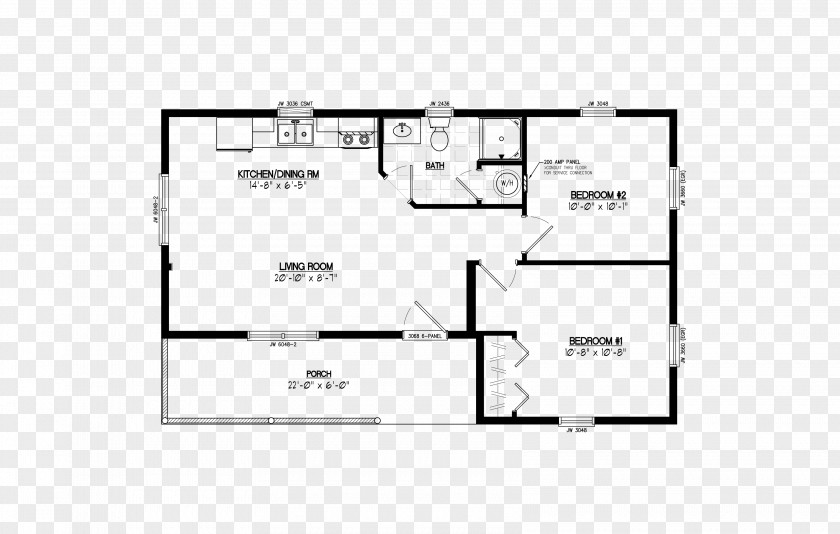 Indoor Floor Plan House Log Cabin PNG