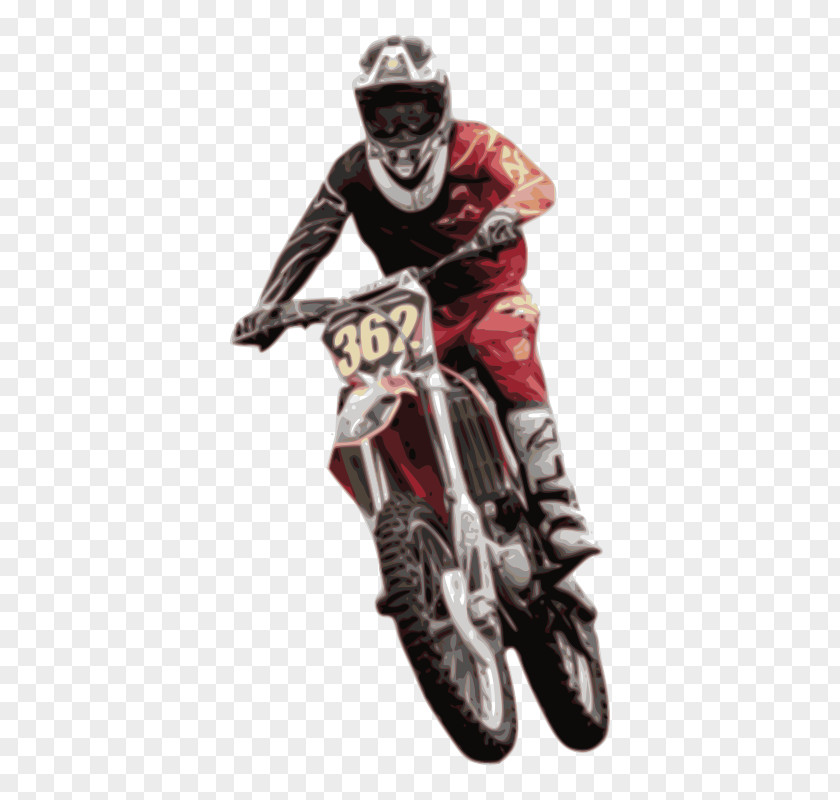 Motocross Freestyle Motorcycle Racing PNG