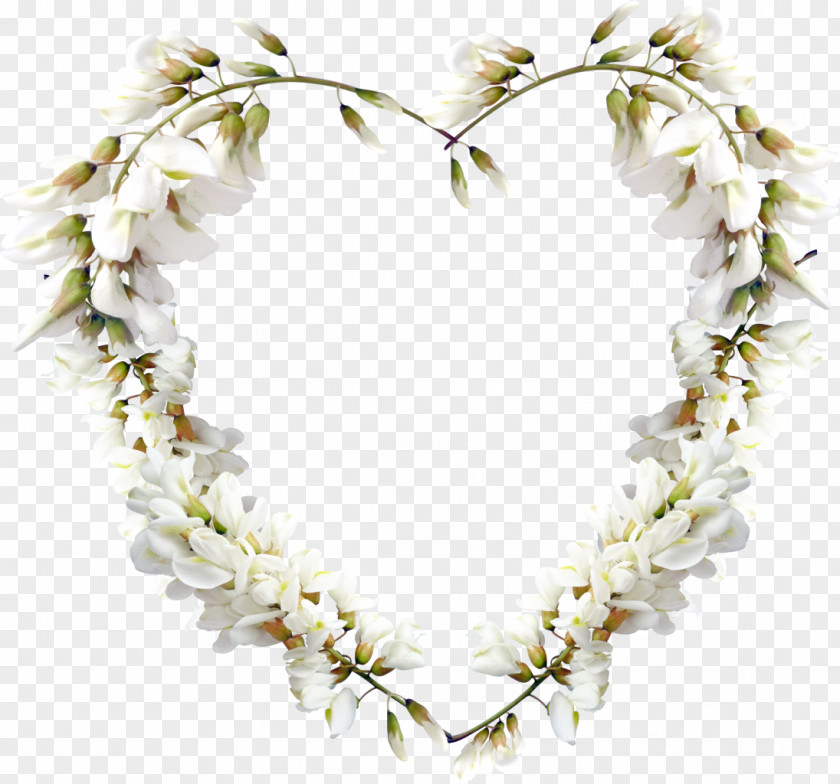 Pearls Hearts And Flowers Border Picture Frames Photography Clip Art PNG