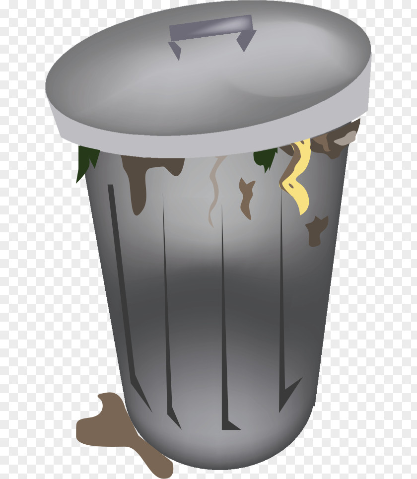 Trash Can Rubbish Bins & Waste Paper Baskets Garbage Truck Management Clip Art PNG