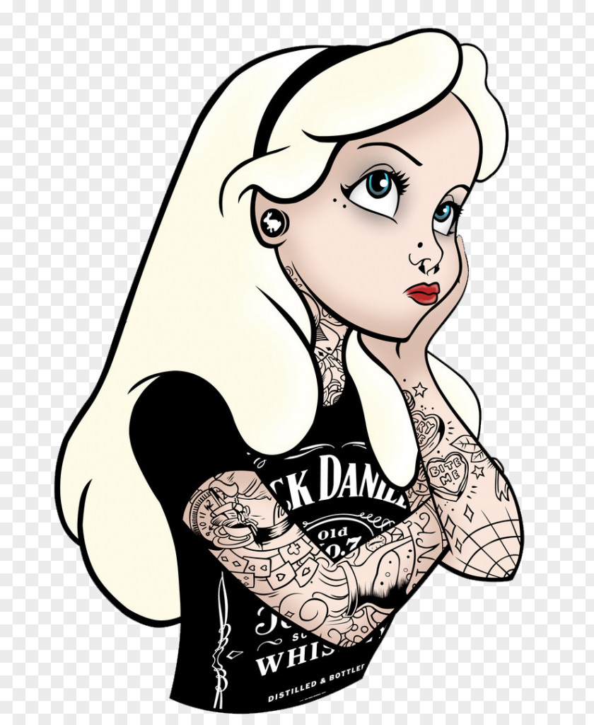 Alice In Wonderland Eat Me Ariel Disney Princess Punk Rock The Walt Company PNG