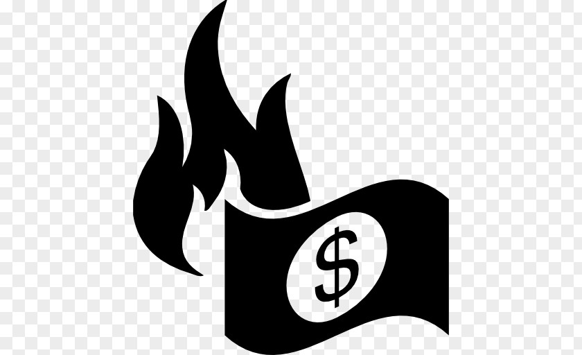 Burn Money Bank Dollar Sign United States PNG
