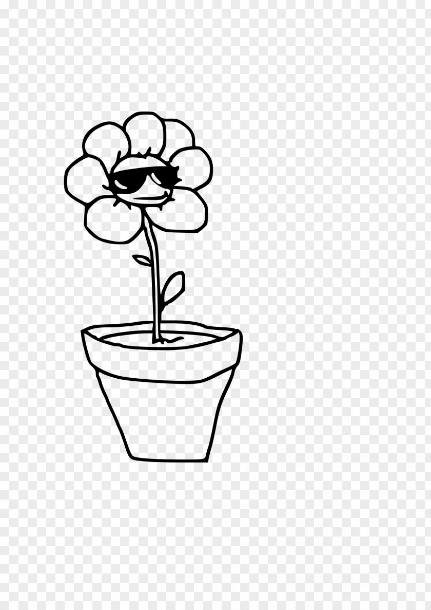 Frangipani Flowerpot Plant Crock Clip Art PNG