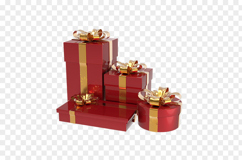 Gift Christmas Box Clip Art PNG