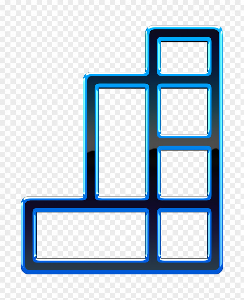 Rectangle Electric Blue Accessories Icon Equipment Kid PNG