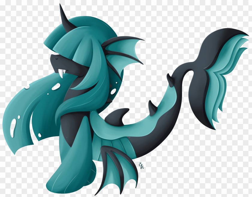 Sea Changeling Dolphin Pony DeviantArt PNG