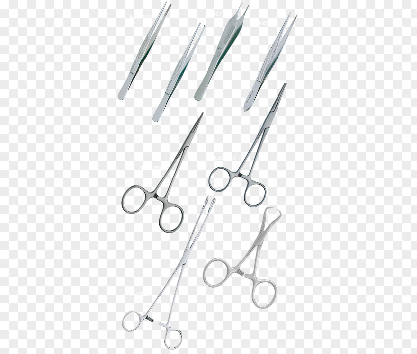 Surgical Instruments Scissors Hair-cutting Shears Forceps Hemostat PNG