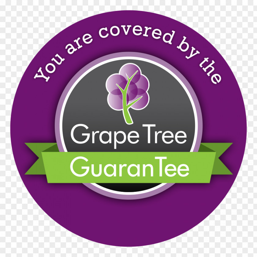 Tempting Grapes Logo Lilac Purple Violet Magenta PNG