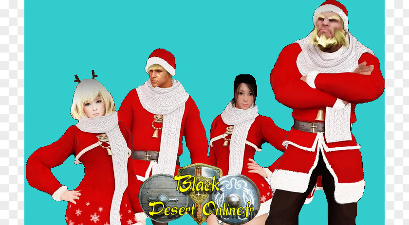 Black Desert Online Christmas Ornament Santa Claus Costume PNG